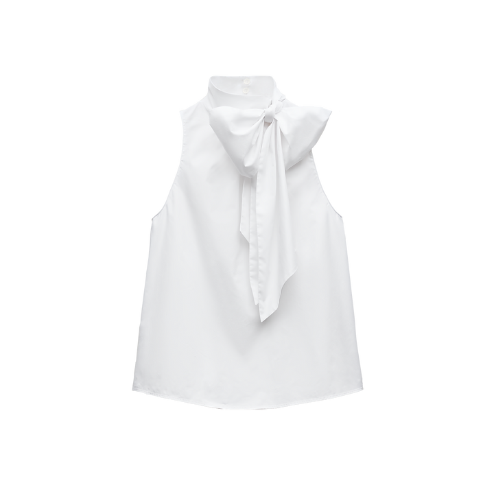 Moudda ZARA - Haut gabardine bustier, nœud - Tunisie 2
