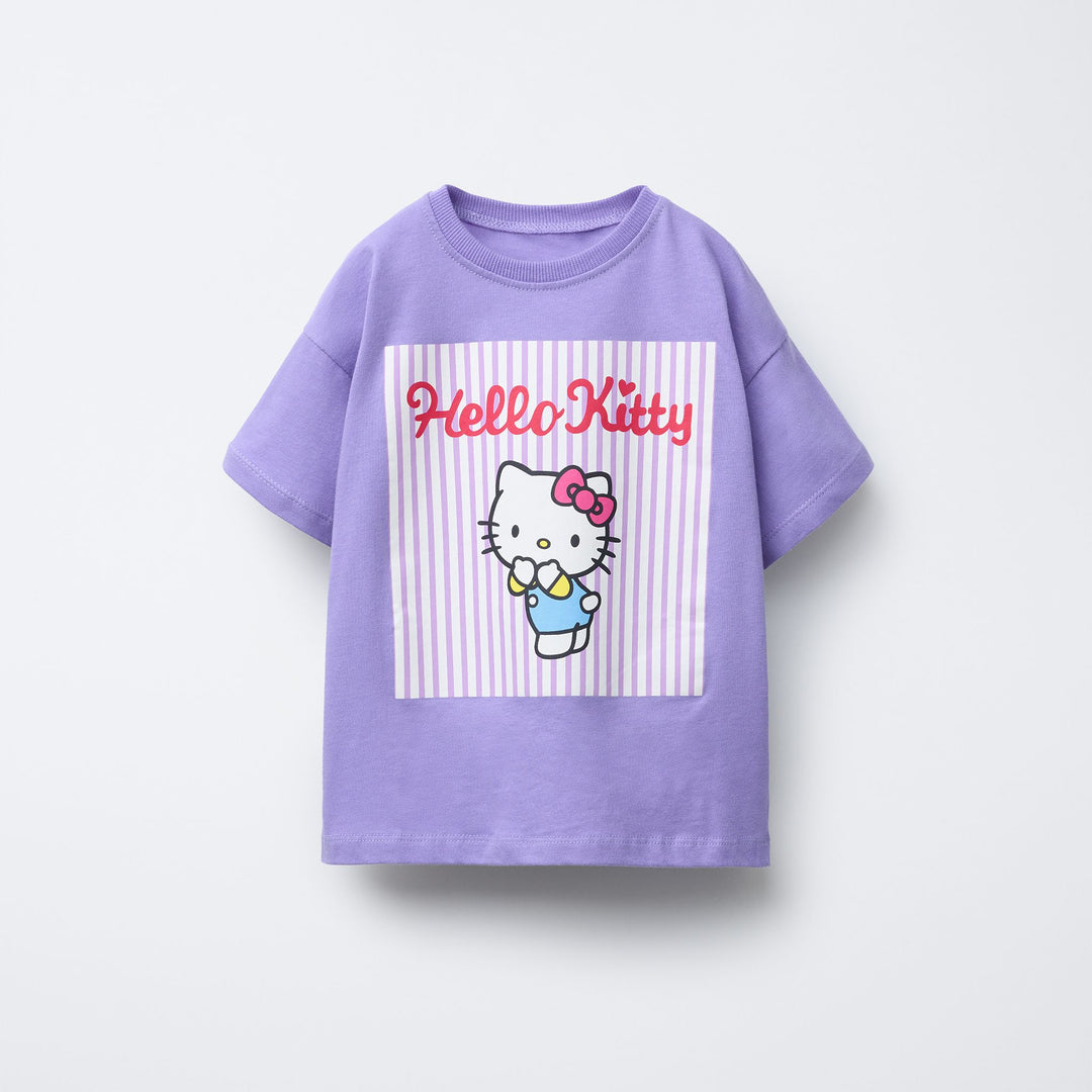 Moudda ZARA - T-Shirt Enfant - Hello Kitty & Rayures - Tunisie 1