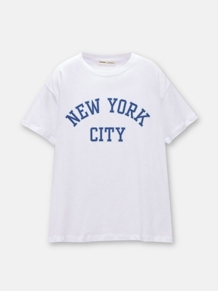 Moudda PULL & BEAR - Body Graphique Textes Varsity - Tunisie 1
