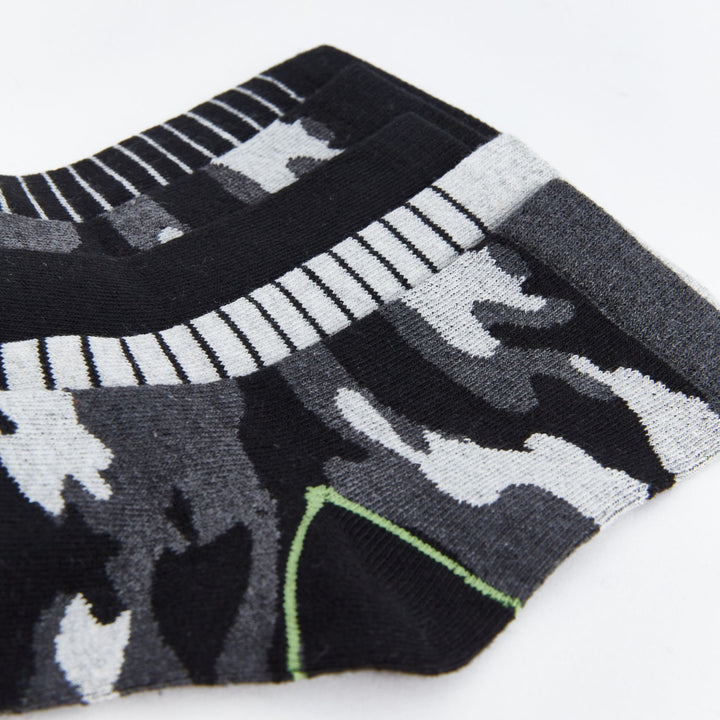 Moudda LC Waikiki - Chaussettes courtes Garçon Fil mélangé teint - Tunisie 3