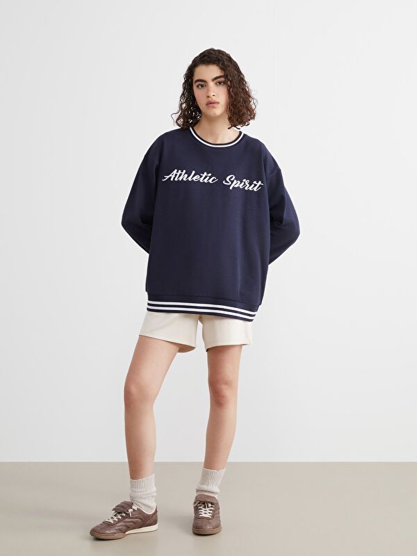 Moudda LC Waikiki - Sweatshirt en jersey Femme Marine - Tunisie 2