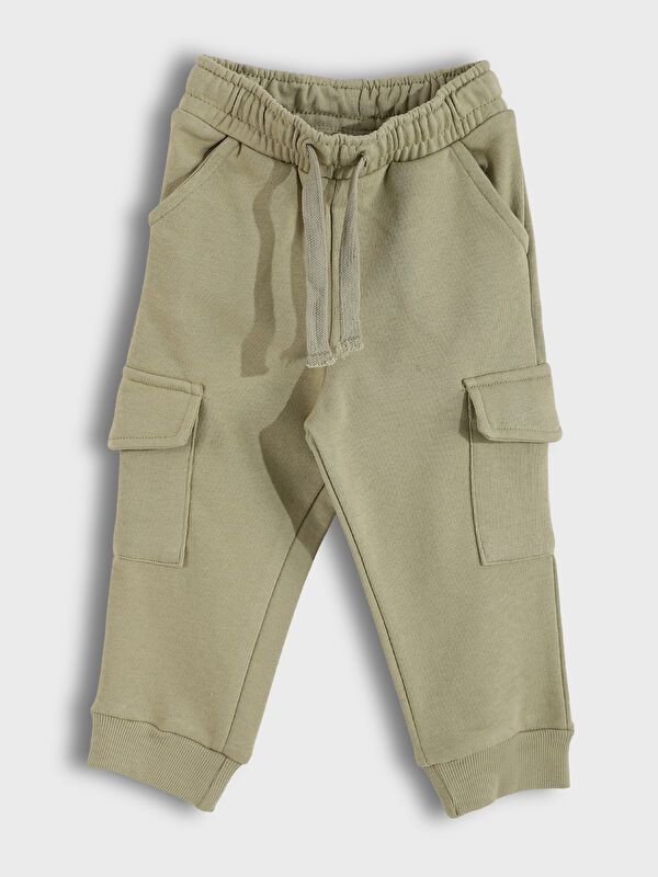 Moudda LC Waikiki - Ensemble en jersey manches courtes Garçon Beige clair - Tunisie 3