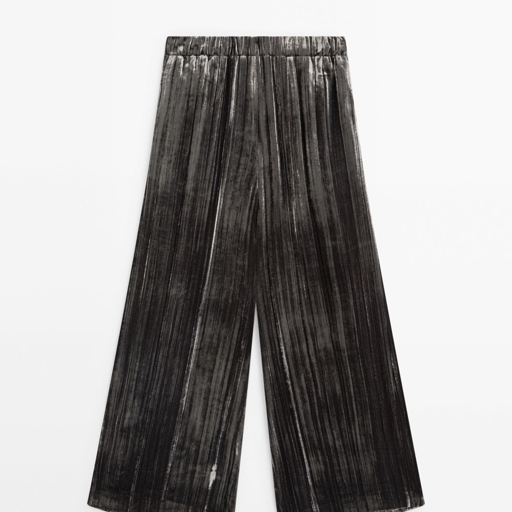 Moudda Massimo Dutti - Pantalon velours froissé - Tunisie 5