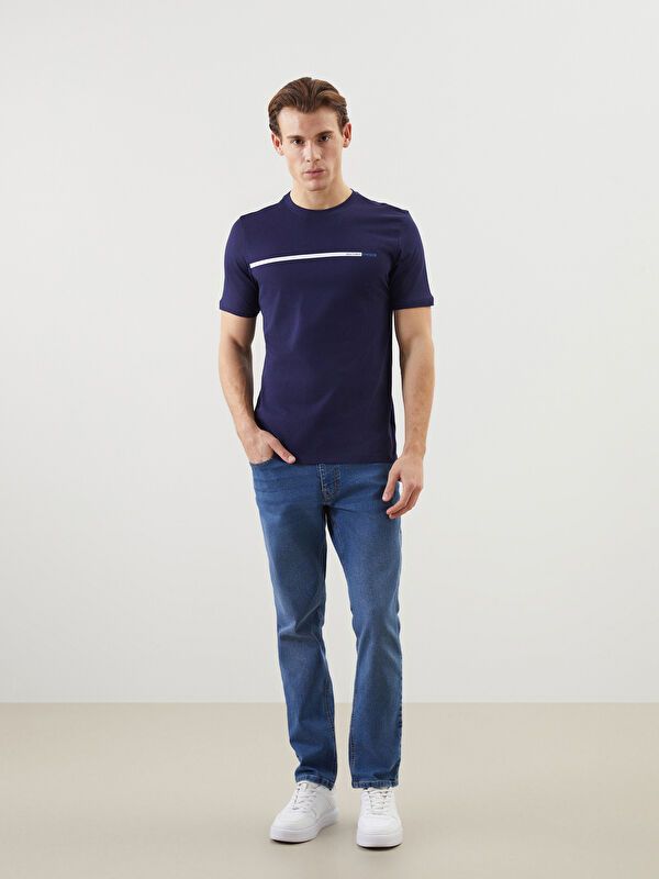 Moudda LC Waikiki - T-shirt imprimé manches courtes en jersey pour Homme - Tunisie 2