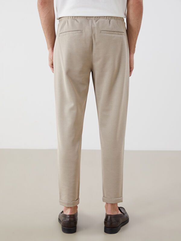 Moudda LC Waikiki - Pantalon tissé moyen Homme Beige - Tunisie 4