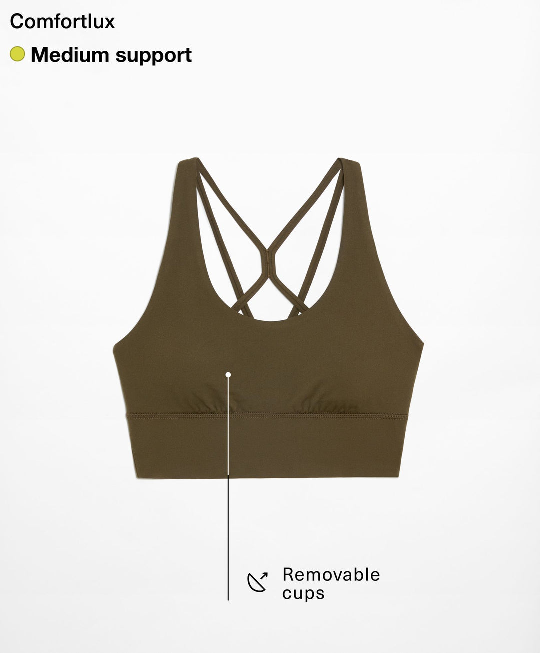 Moudda Oysho - Soutien-Gorge Comfortlux Mousse Extra Bretelles - Tunisie 1