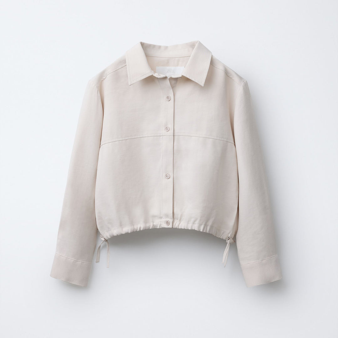 Moudda ZARA - Chemise Fille Tencel - Bas Cordon - Tunisie 1