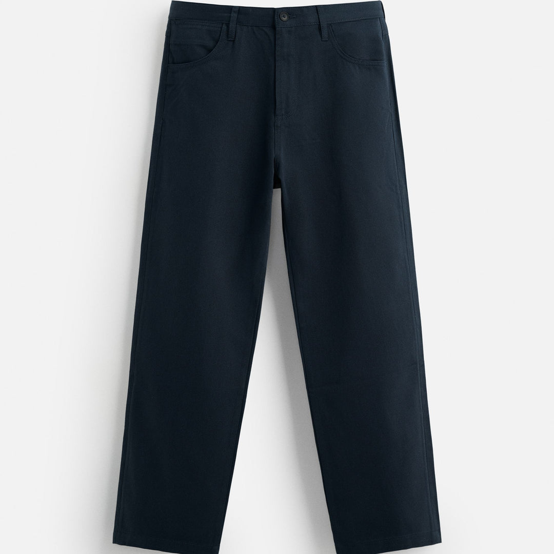Moudda ZARA - Pantalon - 5 Poches & Poche Inclinée (Marine & Argile) - Tunisie 1