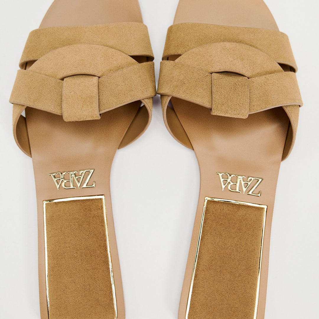 Moudda ZARA - Ballerines croisées daim - Tunisie 5