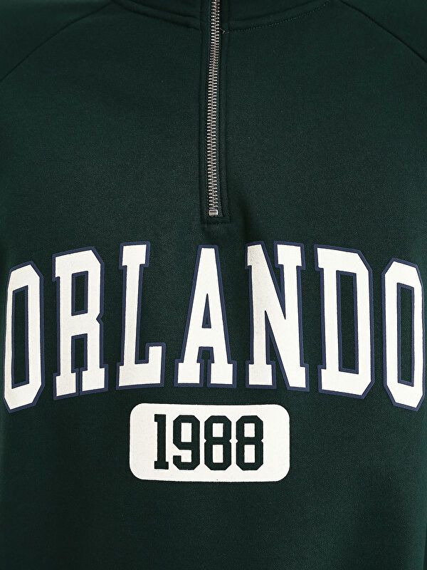 Moudda LC Waikiki - Sweatshirt en jersey Homme Vert foncé - Tunisie 2