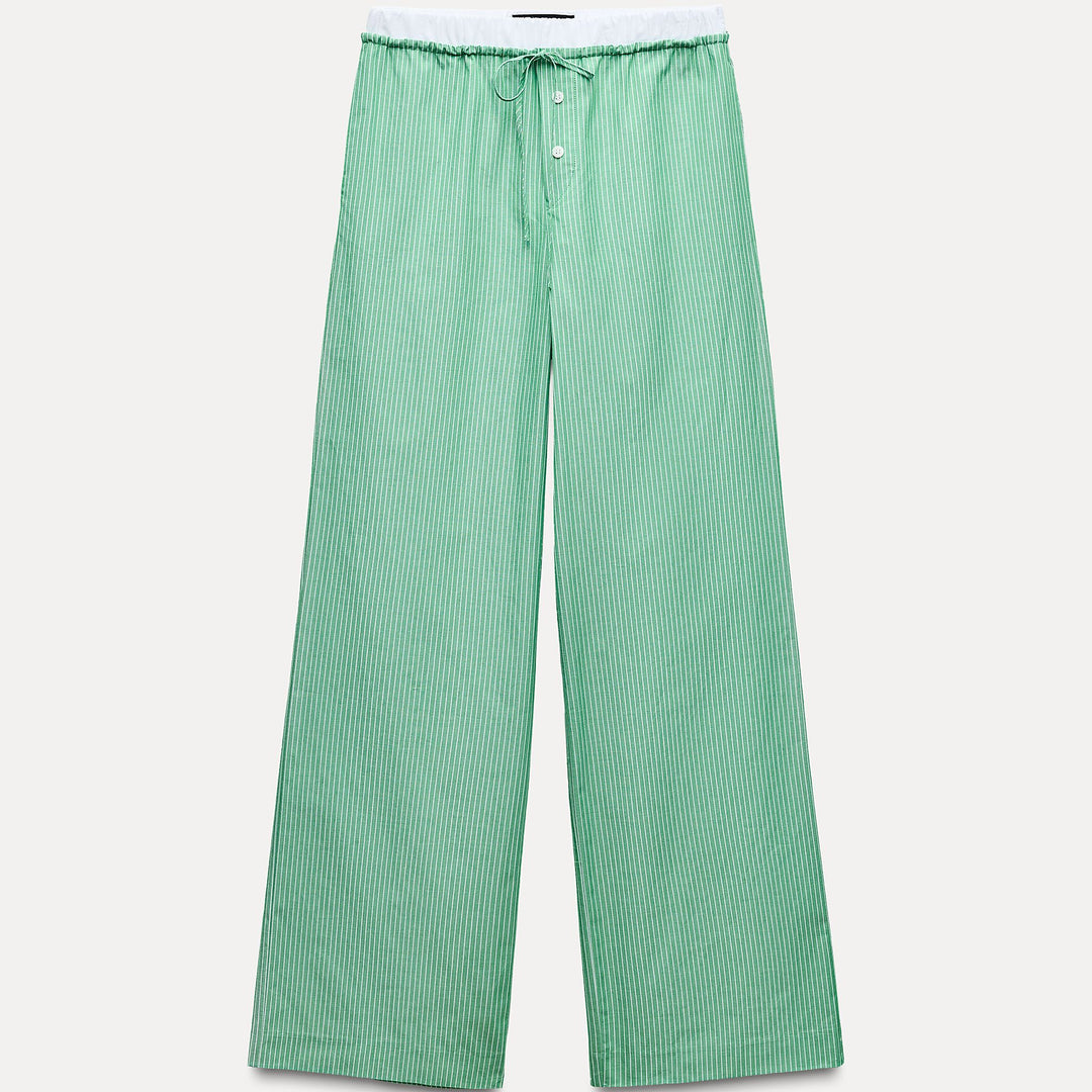 Moudda ZARA - Pantalon pyjama rayé taille boxer - Tunisie 2