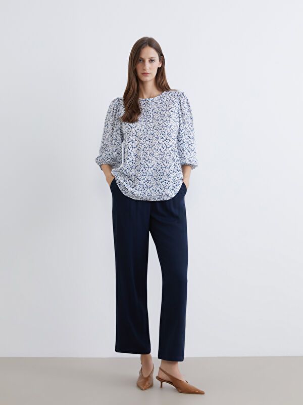 Moudda LC Waikiki - Chemisier (blouse) imprimé manches longues en tissu pour Femme - Tunisie 2