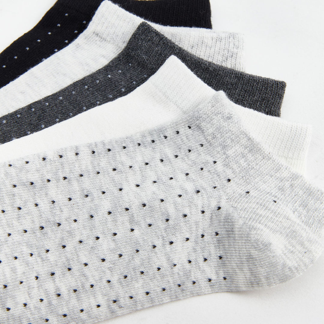 Moudda LC Waikiki - Chaussettes pour sneakers Femme Mélange de gris - Tunisie 3