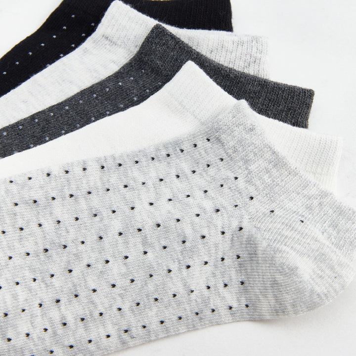 Moudda LC Waikiki - Chaussettes pour sneakers Femme Mélange de gris - Tunisie 3