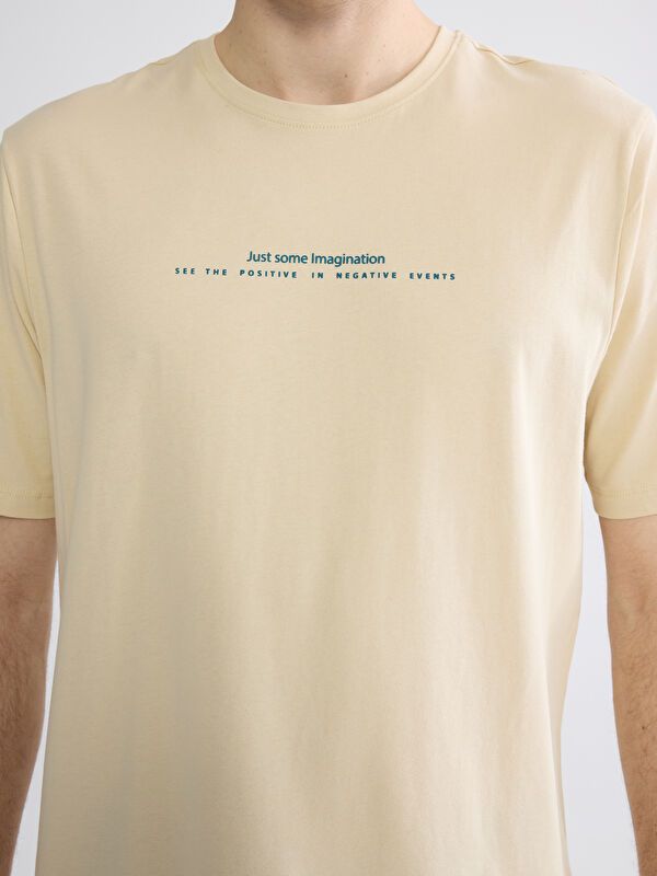 Moudda LC Waikiki - T-shirt imprimé manches courtes en jersey pour Homme - Tunisie 3