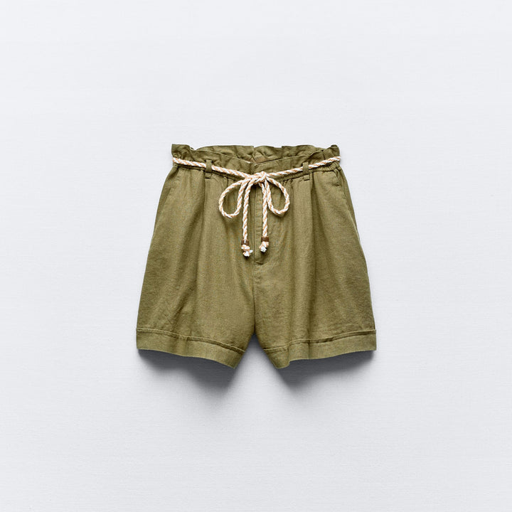 Moudda ZARA - Bermuda Baggy à Ceinture Corde - Tunisie 1