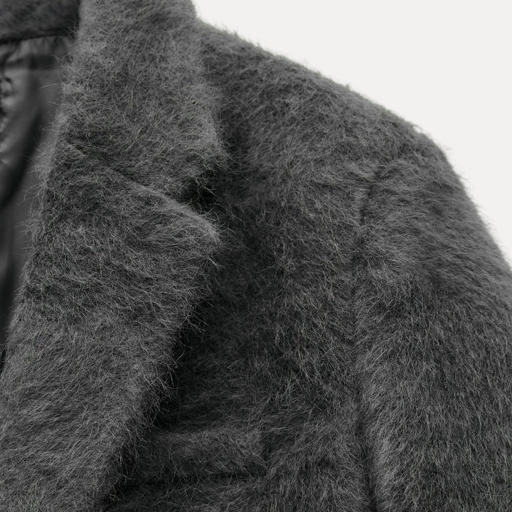 Moudda ZARA - Veste droite en fausse fourrure douce - Tunisie 3