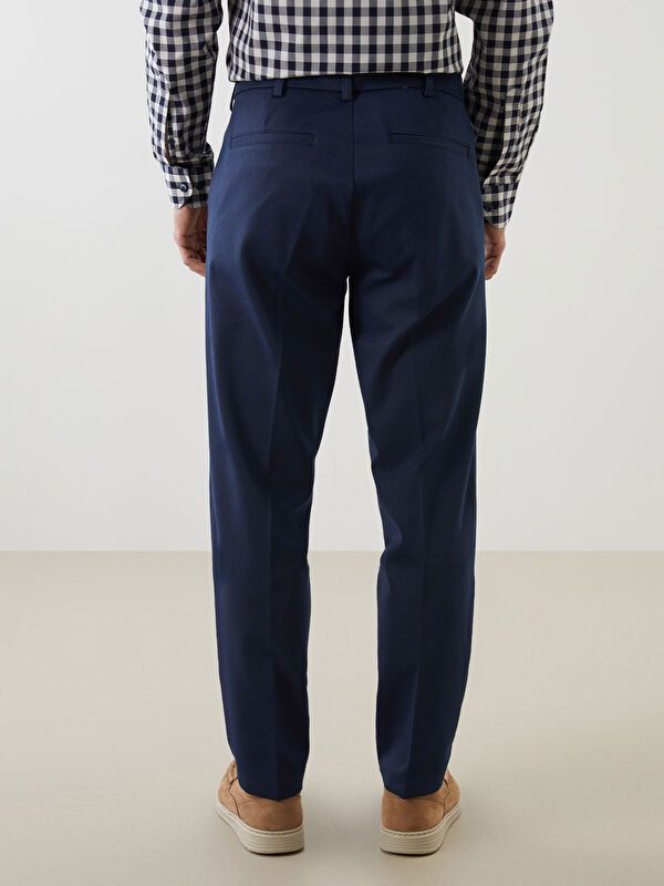 Moudda LC Waikiki - Pantalon chino tissé moyen Homme Mélange indigo - Tunisie 4