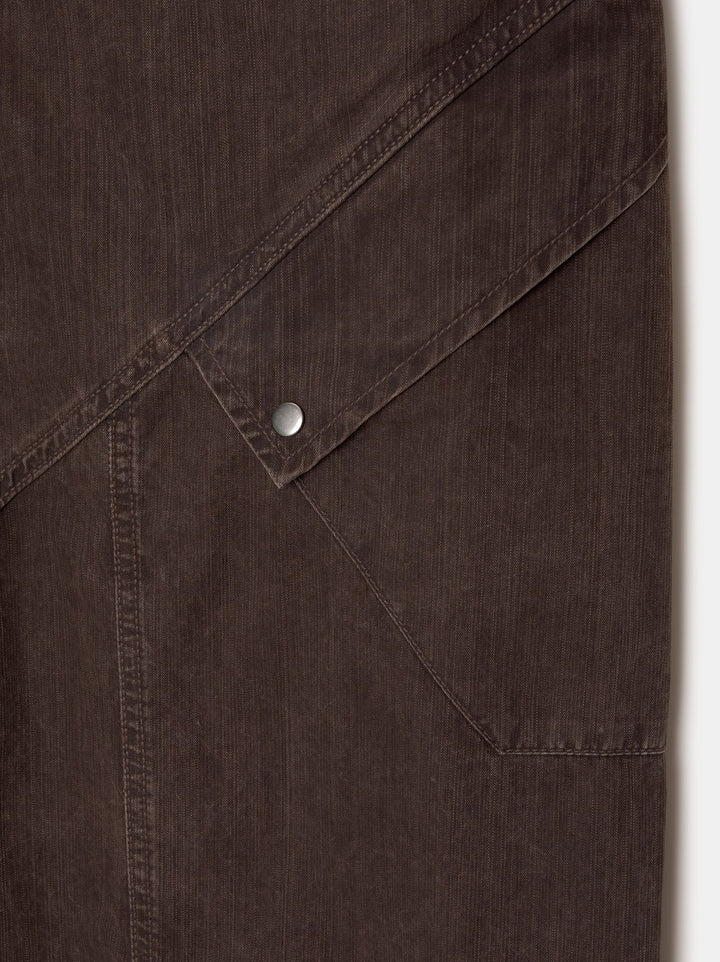 Moudda PULL & BEAR - Pantalon Cargo Monday Lavé - Tunisie 2