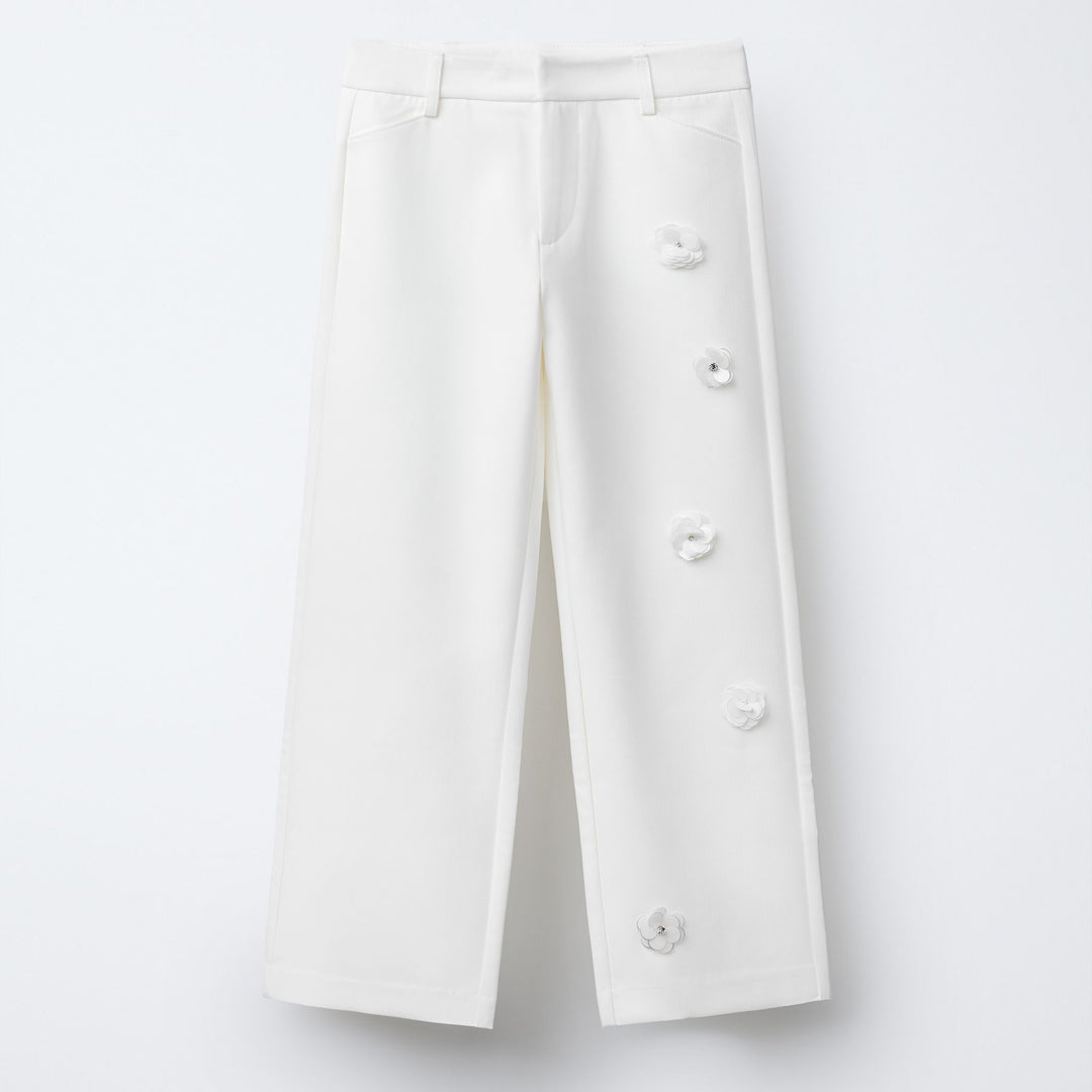 Moudda ZARA - Pantalon Fille - Fleurs 3D - Tunisie 1