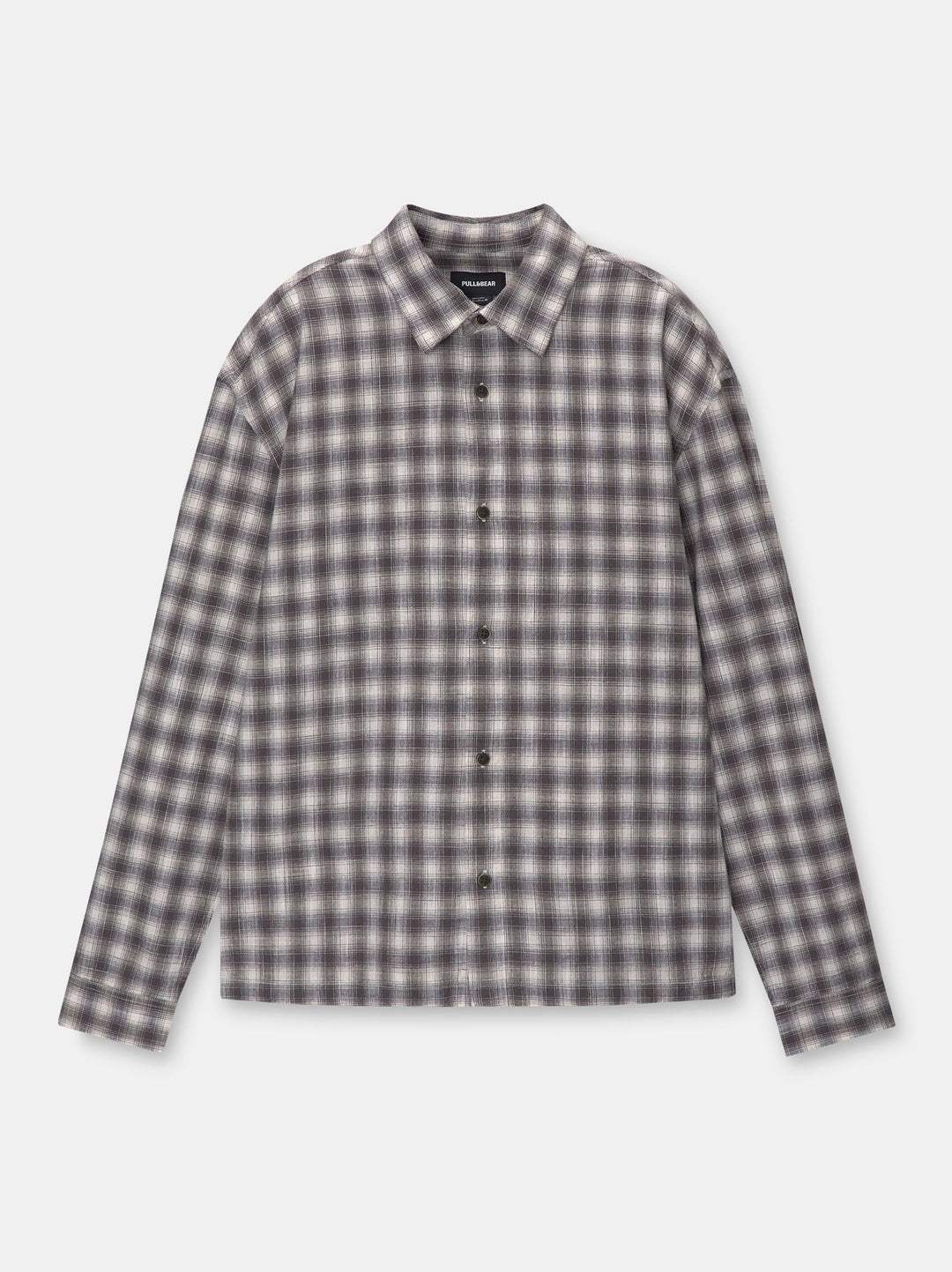 Moudda PULL & BEAR - Chemise Manches Longues Rustic Mini Check - Tunisie 3