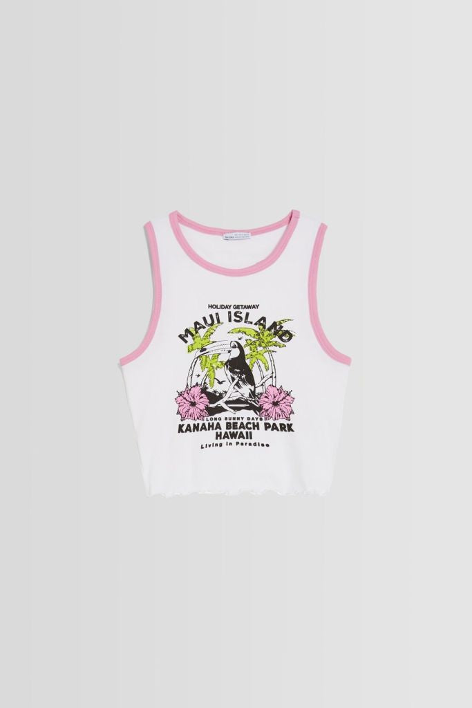 Moudda BERSHKA - Top - 1
