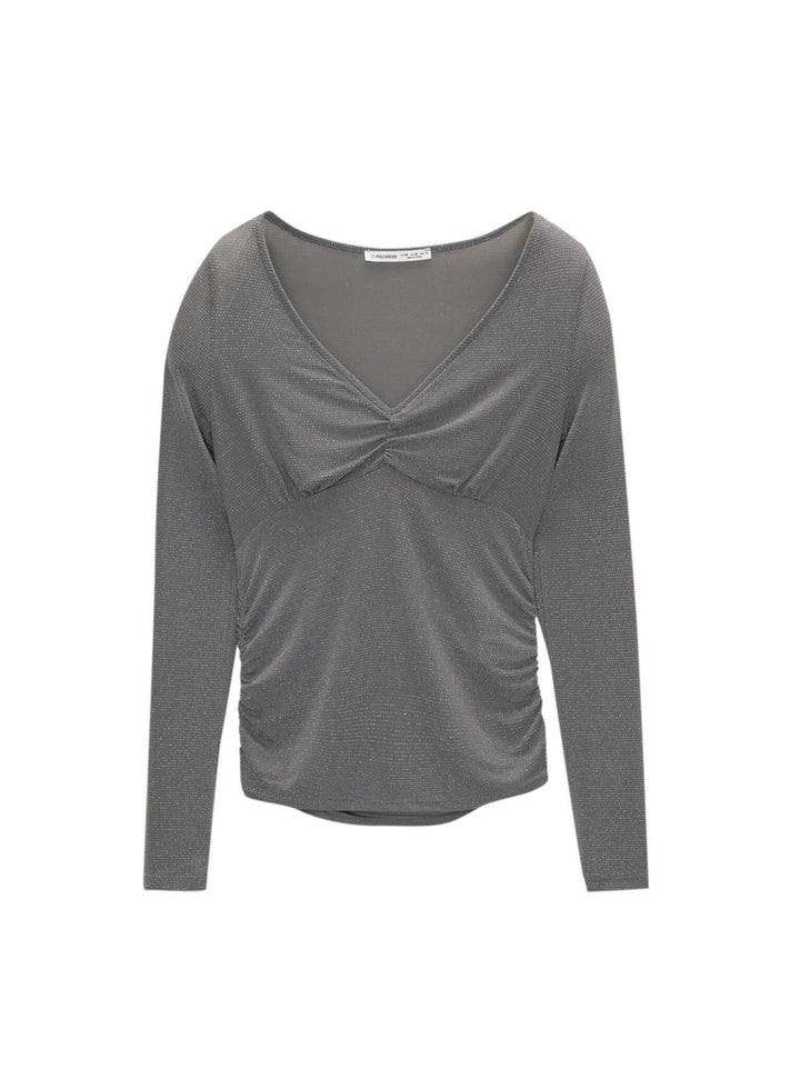 Moudda PULL & BEAR - Top - Fronces & Brillant - Tunisie 1