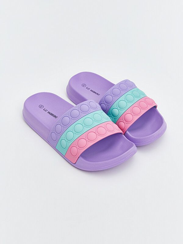 Moudda LC Waikiki - Pantoufles pour Fille couleur Lilas - Tunisie 1