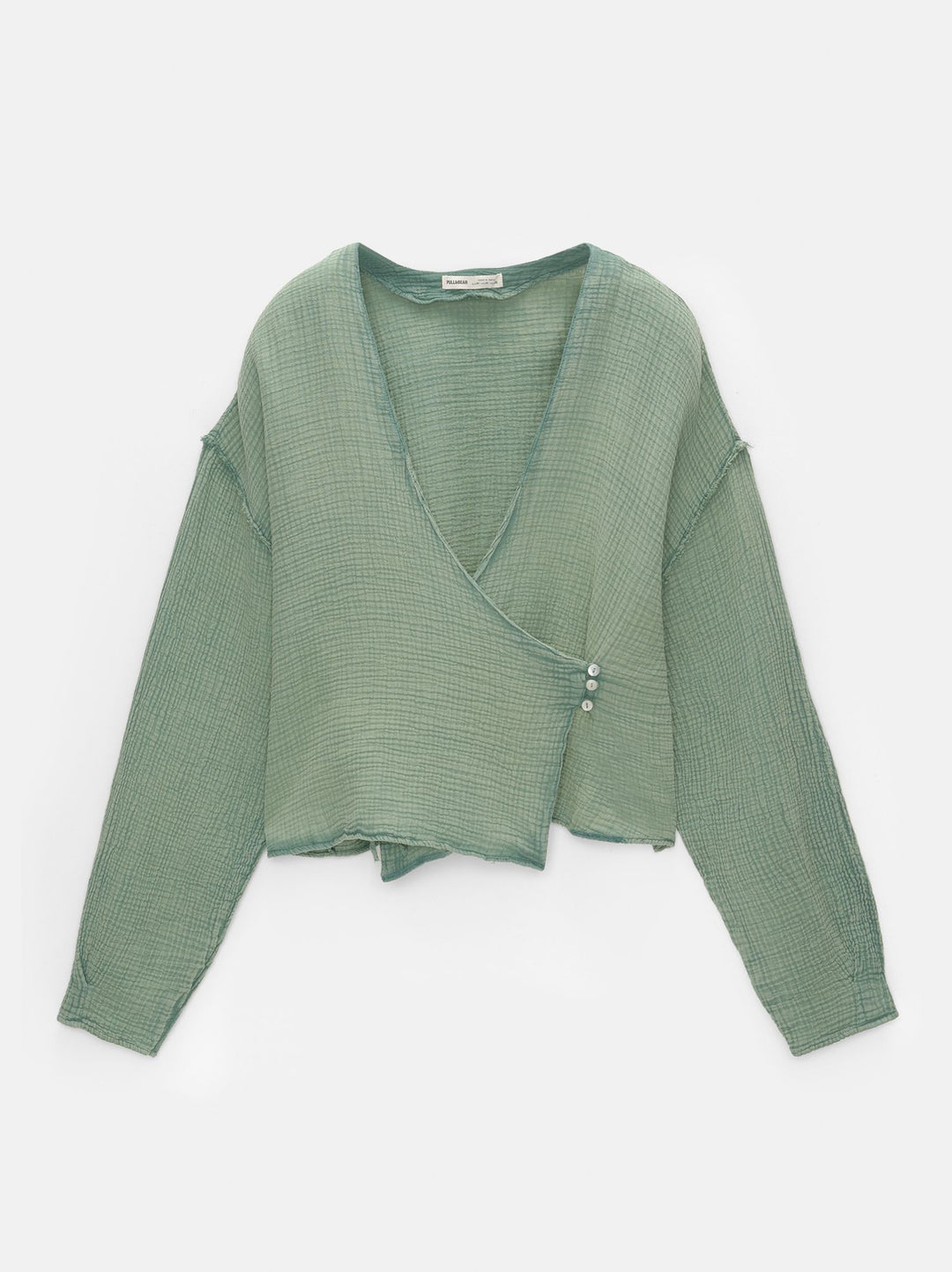 Moudda PULL & BEAR - Body Manches Longues Croisé Froissé - Tunisie 1