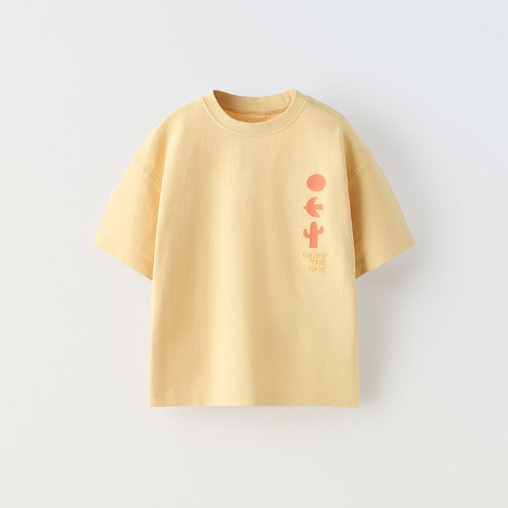 Moudda ZARA - T-shirt enfant logo devant dos + broderie - Tunisie 1