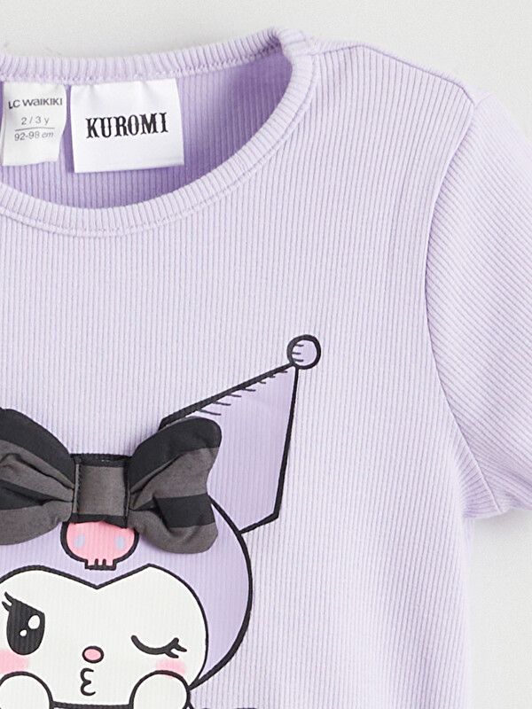 Moudda LC Waikiki - Body manches courtes en jersey - Sous licence pour Fille couleur Lilas - Tunisie 2