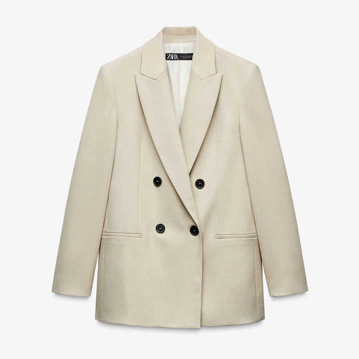 Moudda ZARA - Ensemble Blazer Croisé - Double Boutonnage - Tunisie 1