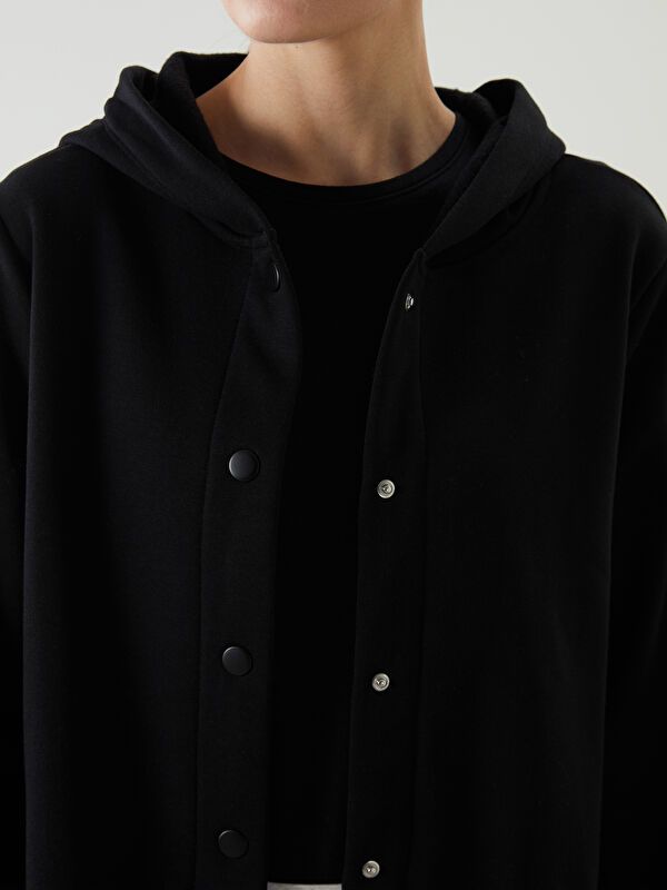 Moudda LC Waikiki - Cardigan jersey Femme Noir - Tunisie 3