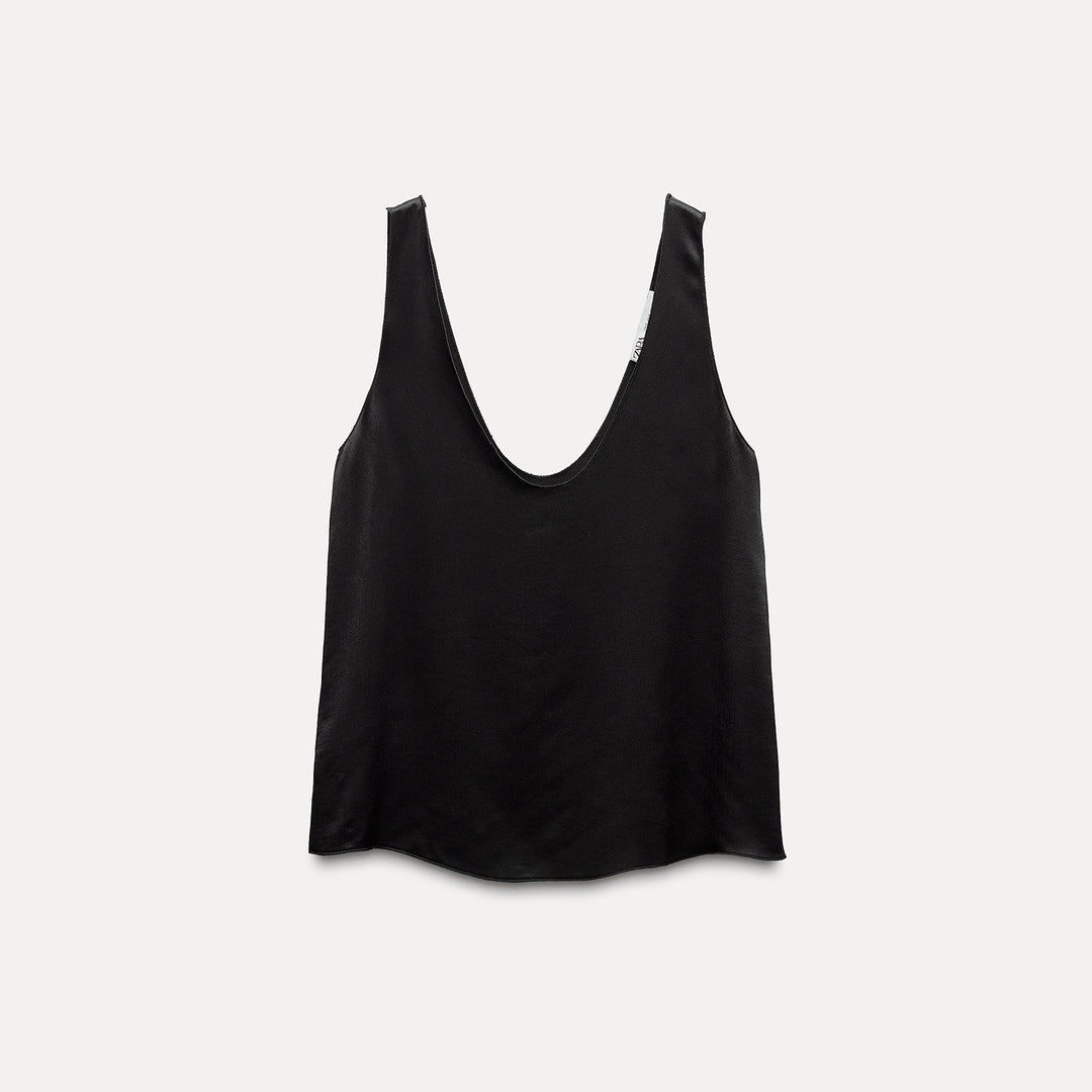 Moudda ZARA - Set ZW. top ouvertures satin - Tunisie 1