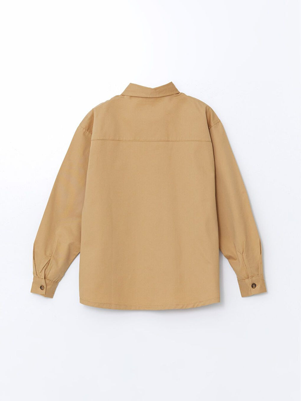 Moudda LC Waikiki - Chemise tissée manches longues Garçon Beige foncé - Tunisie 2