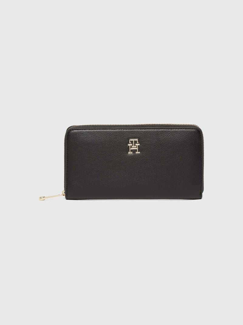 Moudda Tommy Hilfiger - Portefeuille Tommy Hilfiger Souple À Fermeture Éclair Pour Femme Th  - Tunisie 1