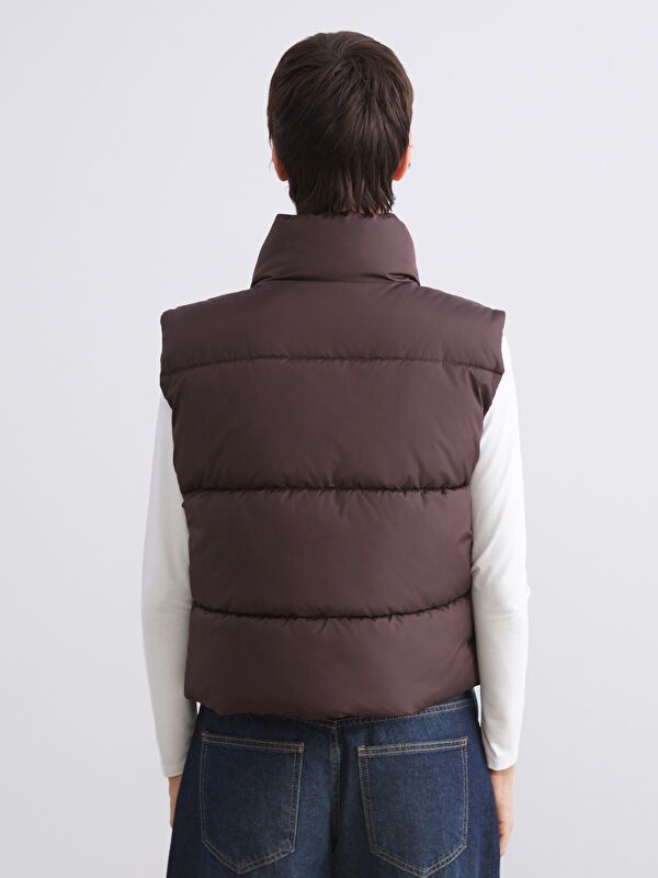 Moudda LC Waikiki - Veste sans manches Femme Brun - Tunisie 5