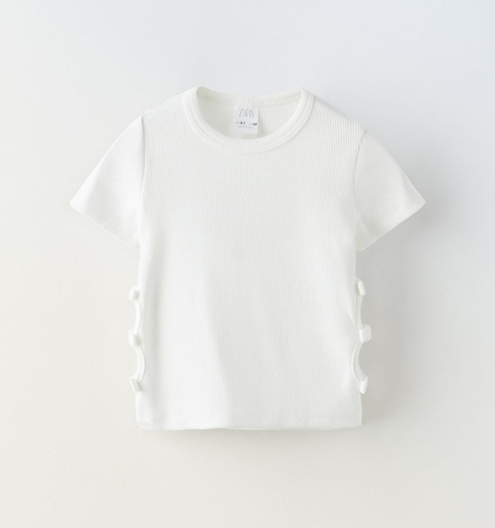 Moudda ZARA - Haut pour fille avec découpes et nœuds - Tunisie 2