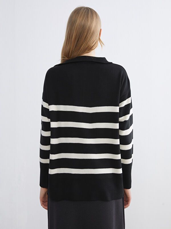 Moudda LC Waikiki - Pull-over épais en tricot cv pour Femmes - Tunisie 4