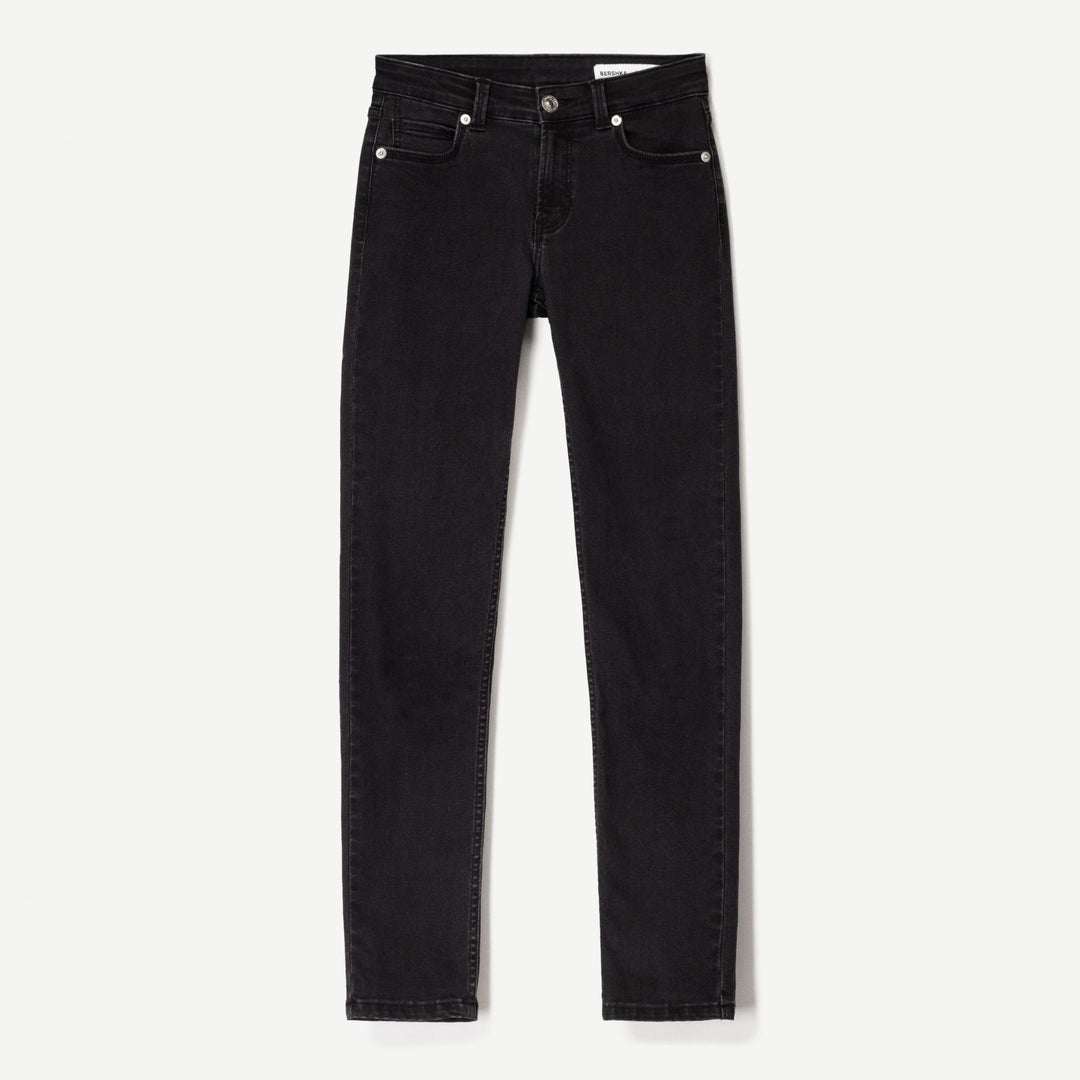 Moudda BERSHKA - Jean Skinny Vintage - Taille Basse (Noir) - Tunisie 1