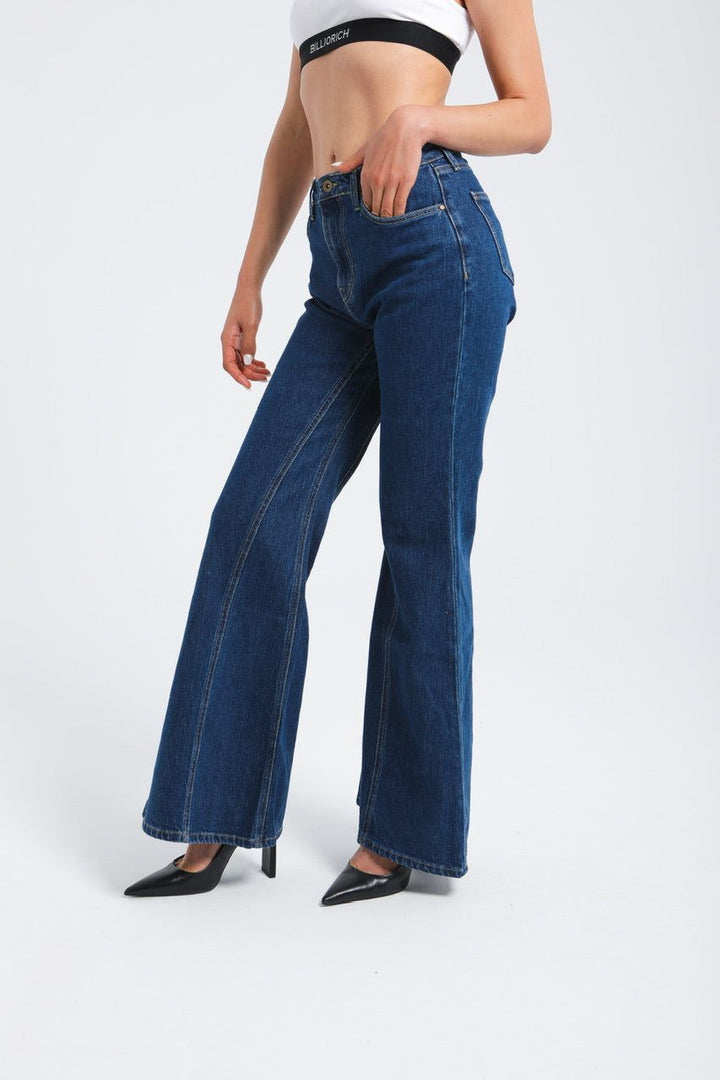 Moudda Billiorich - Jean Évasé Taille Haute Femme - 2