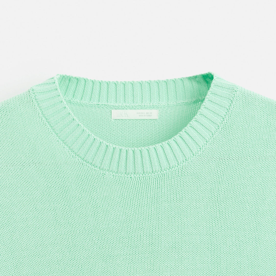 Moudda ZARA - Pull - Col Rond & Coton High Twist (Calor) - Tunisie 3