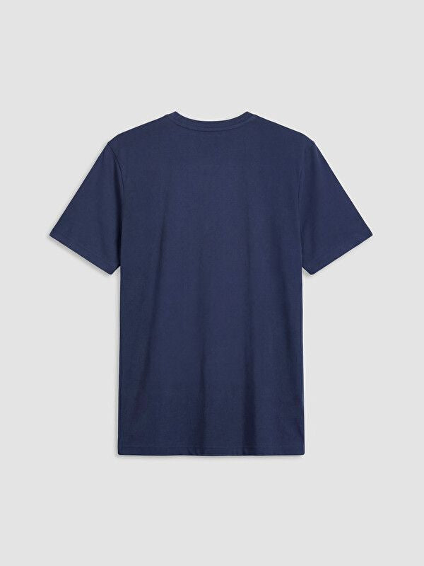 Moudda LC Waikiki - T-shirt imprimé manches courtes en jersey pour Homme couleur Nouveau Bleu marine - Tunisie 2