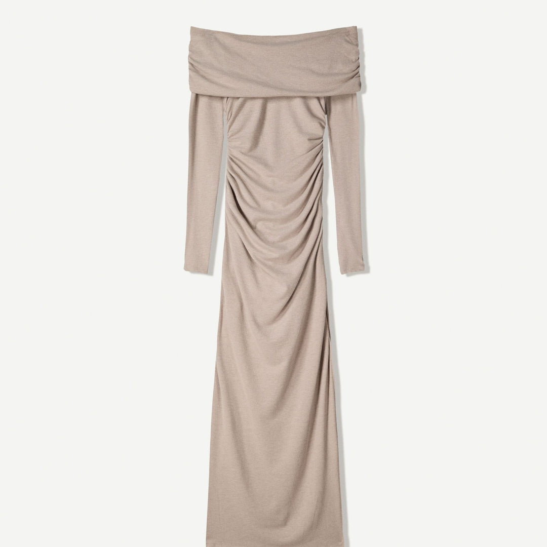 Moudda BERSHKA - Robe Midi Bardot - Fronces - Tunisie 1