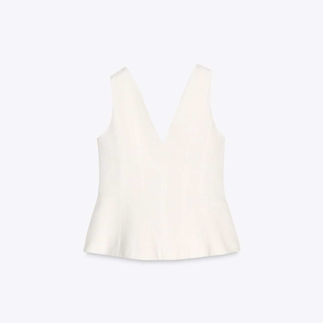 Moudda ZARA - Gilet Court - Volume & Boutons - Tunisie 2