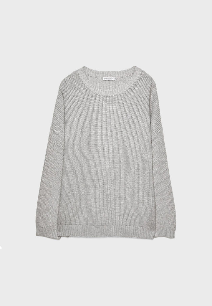 Moudda STRADIVARIUS - Pull en Maille Basique Col Rond - Tunisie 2