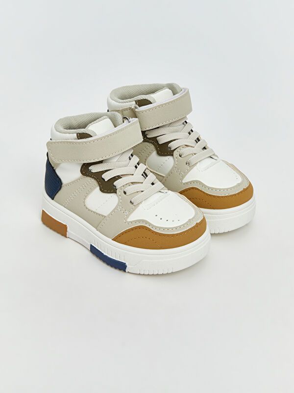 Moudda LC Waikiki - Chaussures décontractées montantes couleur Beige pour garçons - Tunisie 1