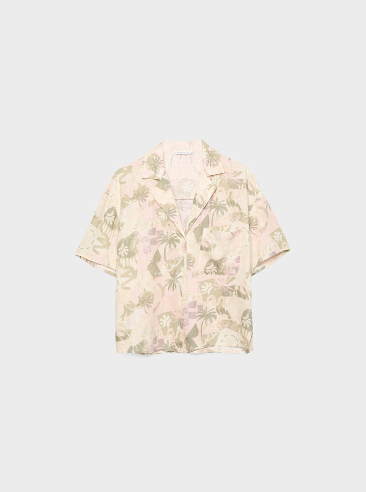 Moudda STRADIVARIUS - Chemise Rustique Manche Courte Sea - Tunisie 1