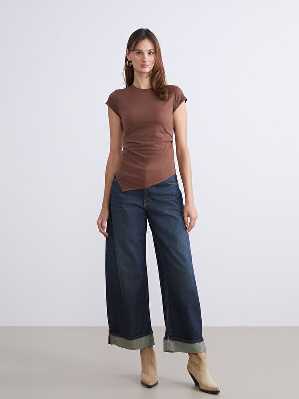 Moudda LC Waikiki - Body en jersey à manches courtes pour Femmes - Tunisie 2