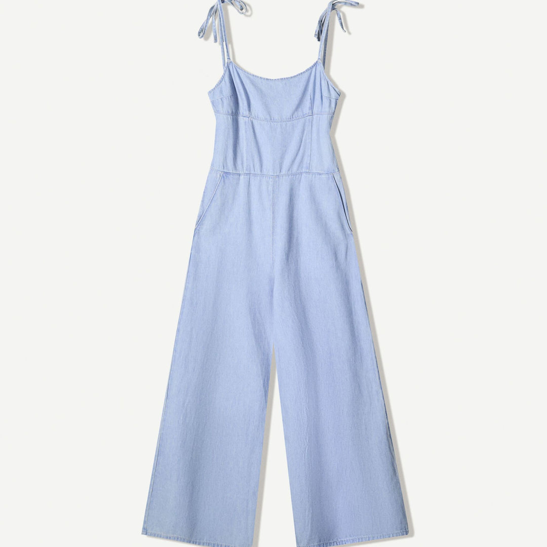 Moudda BERSHKA - Combinaison Denim Longue - Poids Fin - Tunisie 1